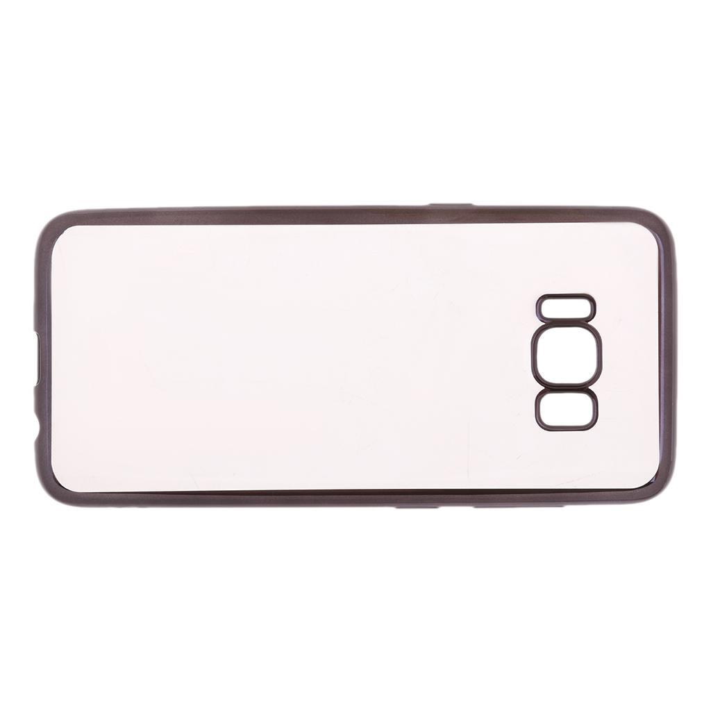 Shockproof Impact Resistant Protective TPU Shock Absorption Bumper Flexible Case for Galaxy S8 - Clear