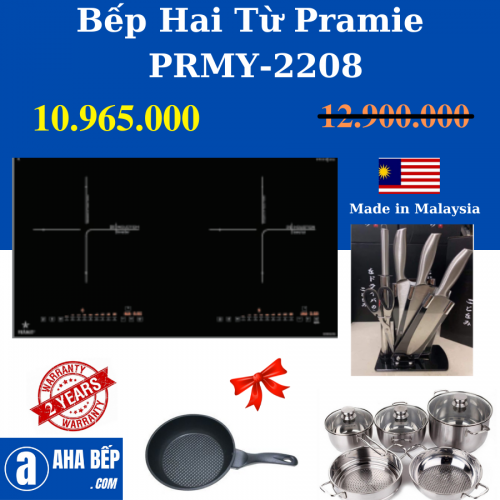 Bếp Điện Từ Pramie PRMY-2208 - Hàng Chính Hãng