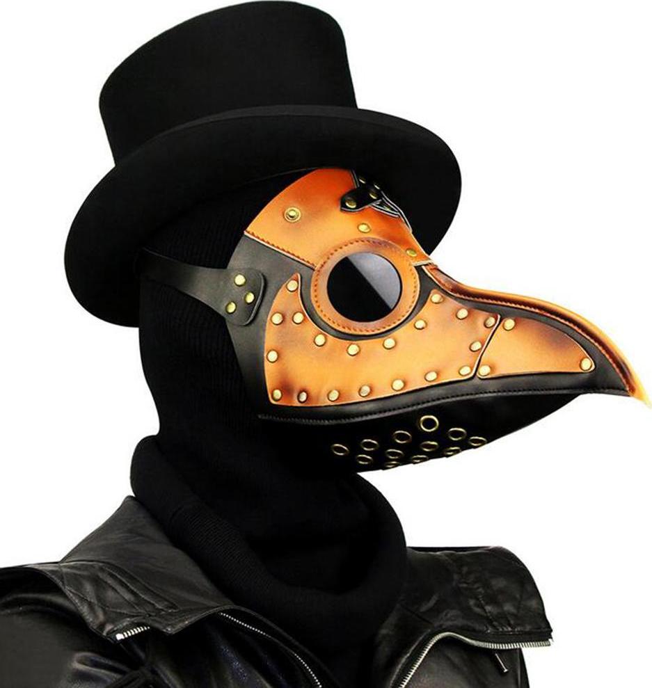 Da Bệnh Dịch Hạch Bác Sĩ Phong Cách Khoa Học Viễn Tưởng Chim Goth Mặt Nạ Hóa Trang Halloween