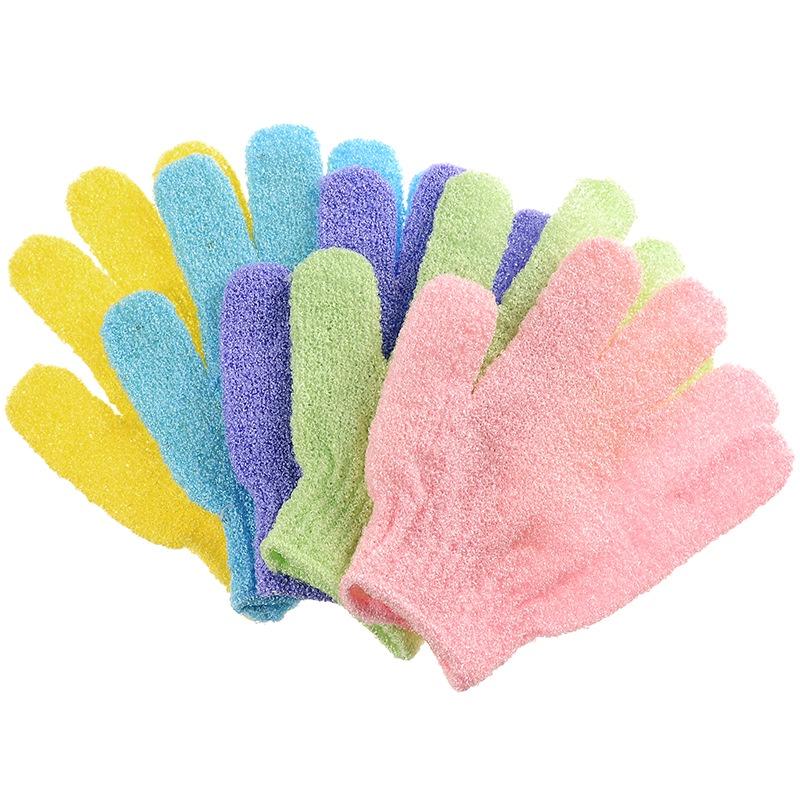 Một chiếc găng tay tẩy tế bào chết - găng tay tắm chuyên dụng