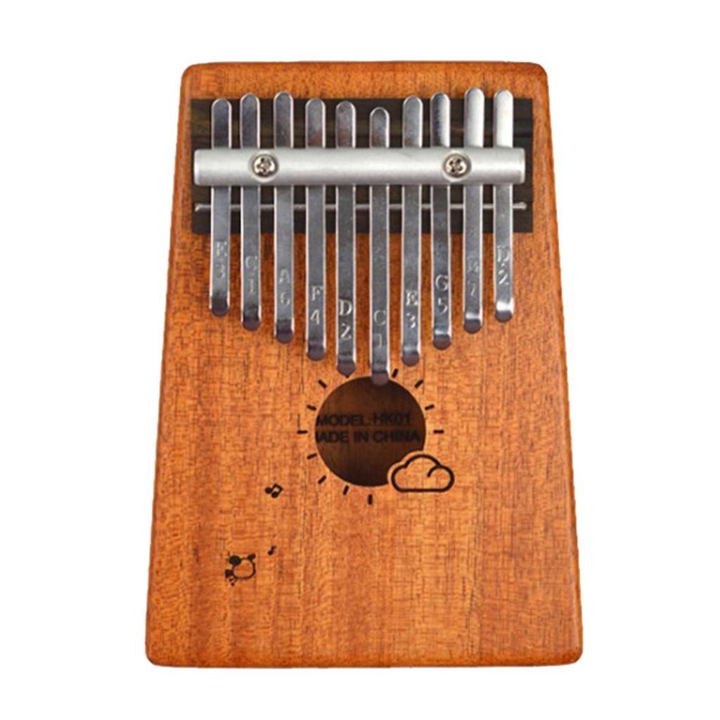 10 Key  Finger Thumb Piano Mbira Musical Percussion