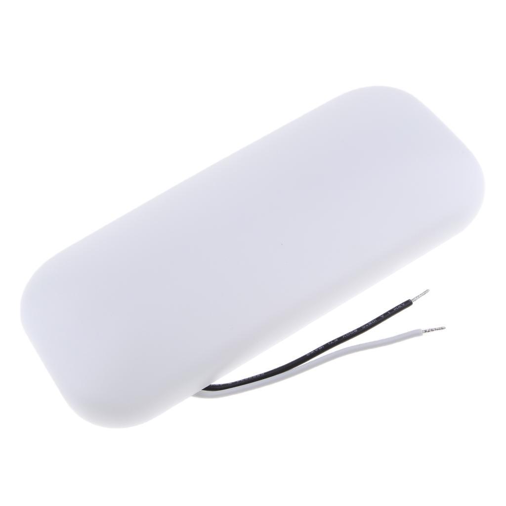 8" RV Marine Yacht Interior Ceiling Dome LED Light 12V 8W 500LM 6000K