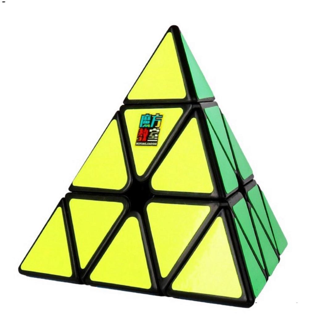 Rubik MoYu Meilong Qiyi Pyraminx Viền Đen MYKTTĐ rubik Kim Tự Tháp 3 Tầng Cực Đẹp