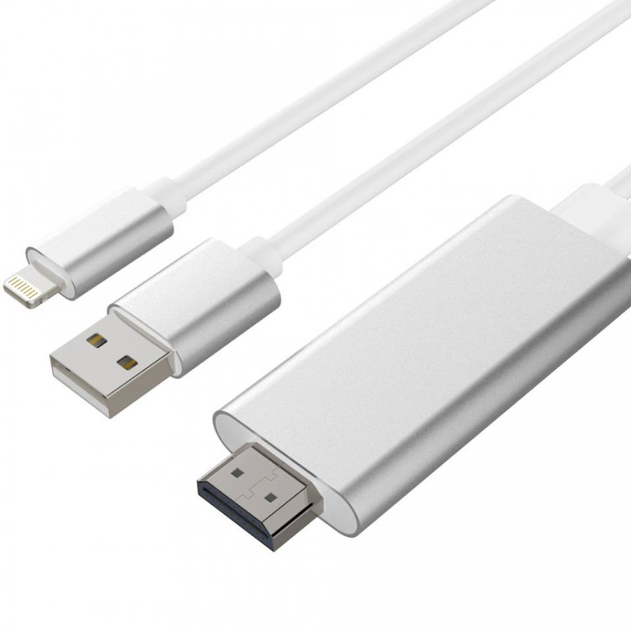 Cáp Chuyển Đổi Tín Hiệu Từ Lighting Sang HDMI TiVi Dành Cho Iphone AZONE