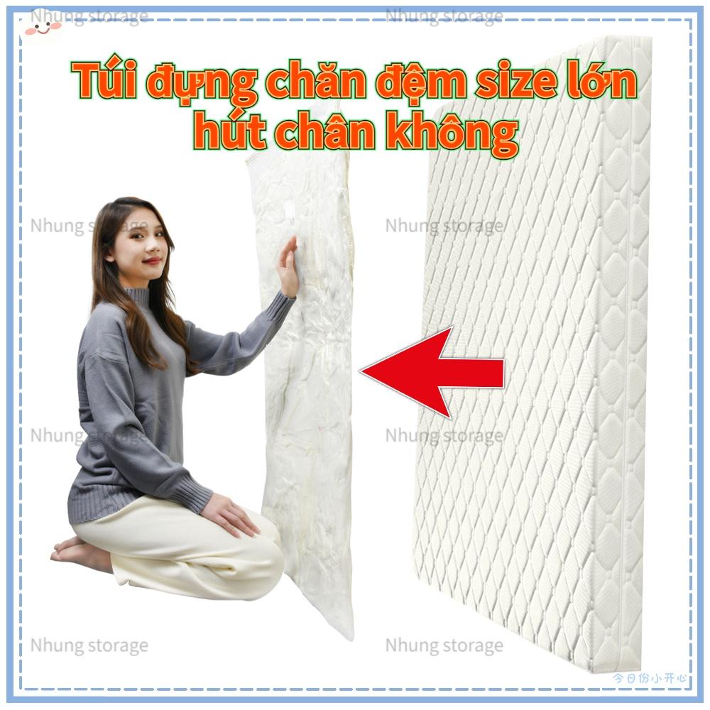 ( Loại Dày) Túi Đựng Chăn Đệm Hút Chân Không Cỡ Lớn Tiện Dụng Dài 2.5m