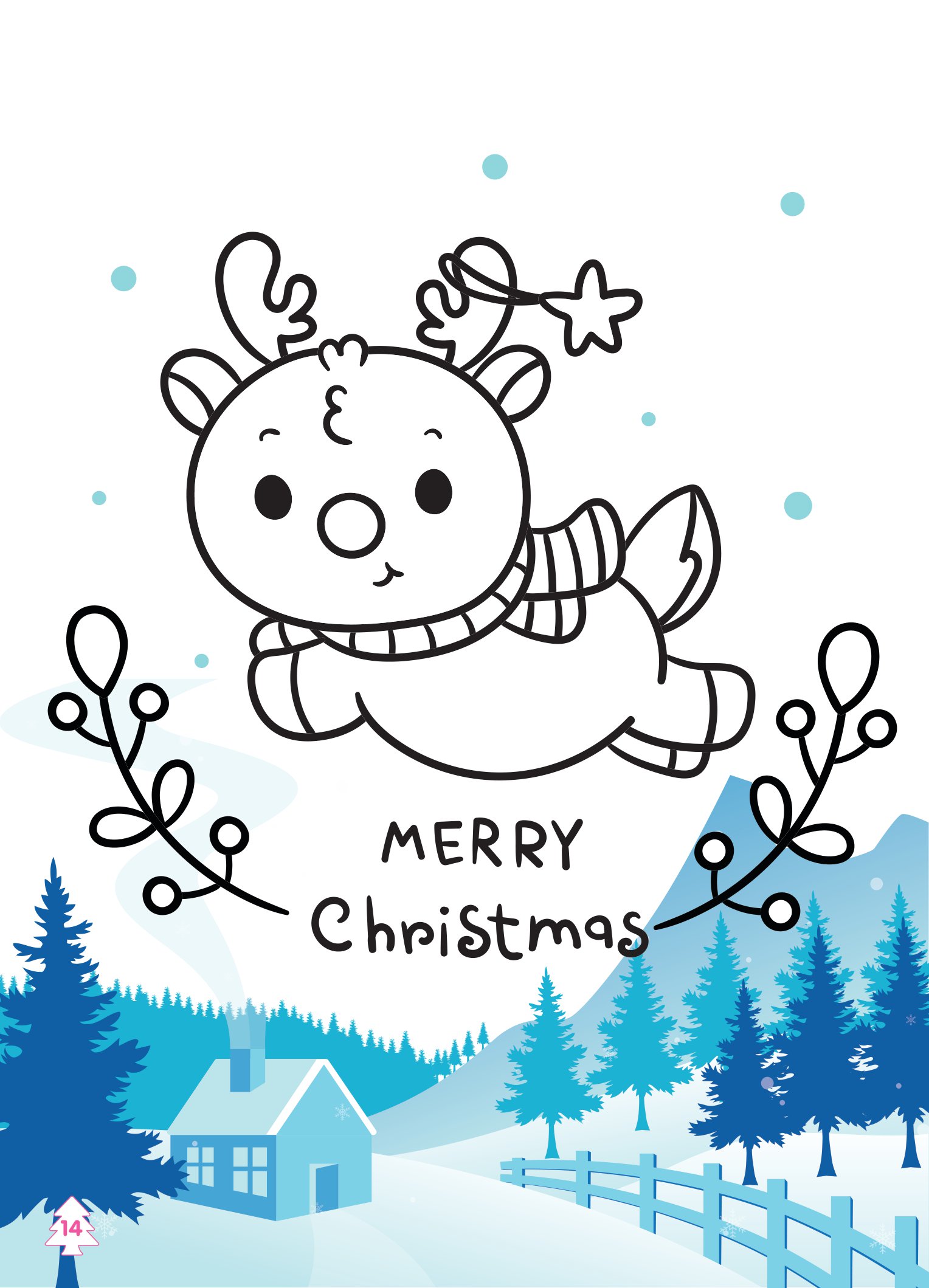 Tô Màu Diệu Kỳ - Lễ Hội Noel _MEGA