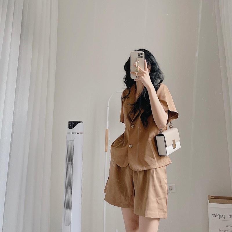 Set cộc nâu by Samhyewear