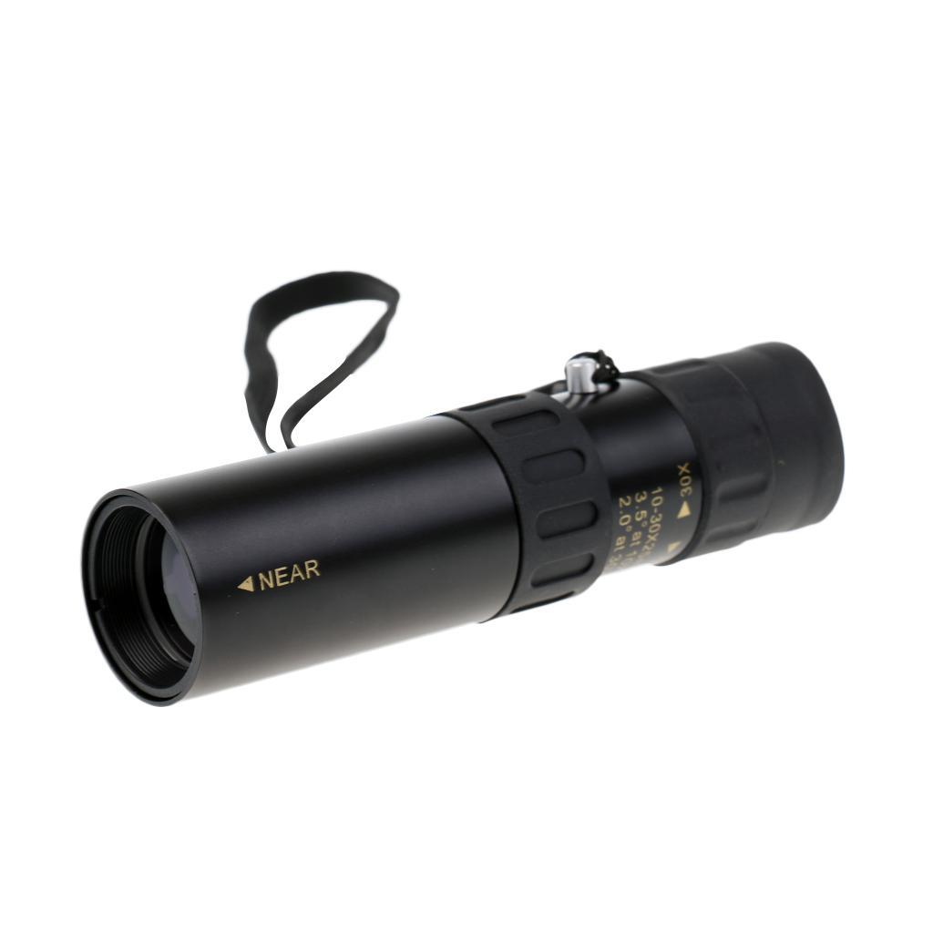 Compact Mini 10-30x25 High Power Zoom Optical Monocular Telescopes Outdoor