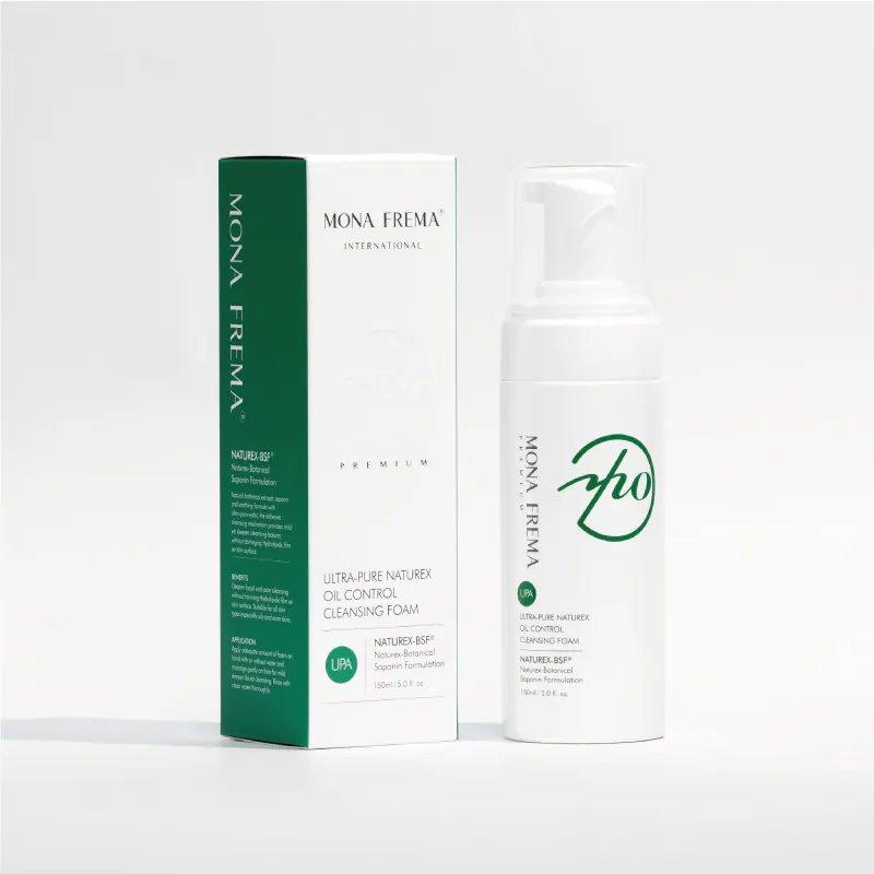 Bọt Tẩy Trang Kiểm Soát Dầu Nhờn NATUREX OIL CONTROL FOAMING CLEANSER MONA FREMA 150ml Chăm Sóc Da Mặt Sau Khi Trang Điểm, Loại Bỏ Bụi Bẩn, Làm Sạch Lỗ Chân Lông, Kiểm Soát Dầu Nhờn, Giữ Ẩm, Ngăn Ngừa Mụn