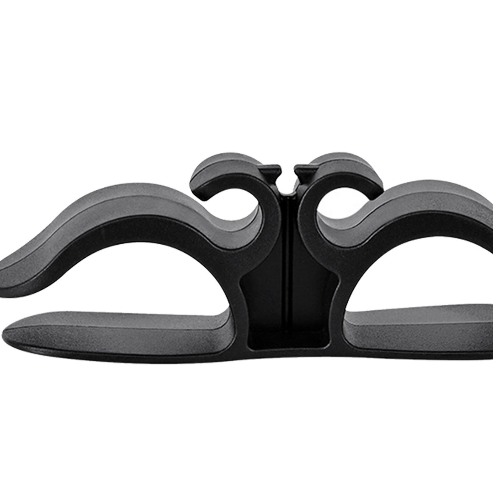 4 Pieces Cable Organizer, Wall Cables Management, Wall Mounted Wire and Cords Holder, USB Cable Organizer Holder