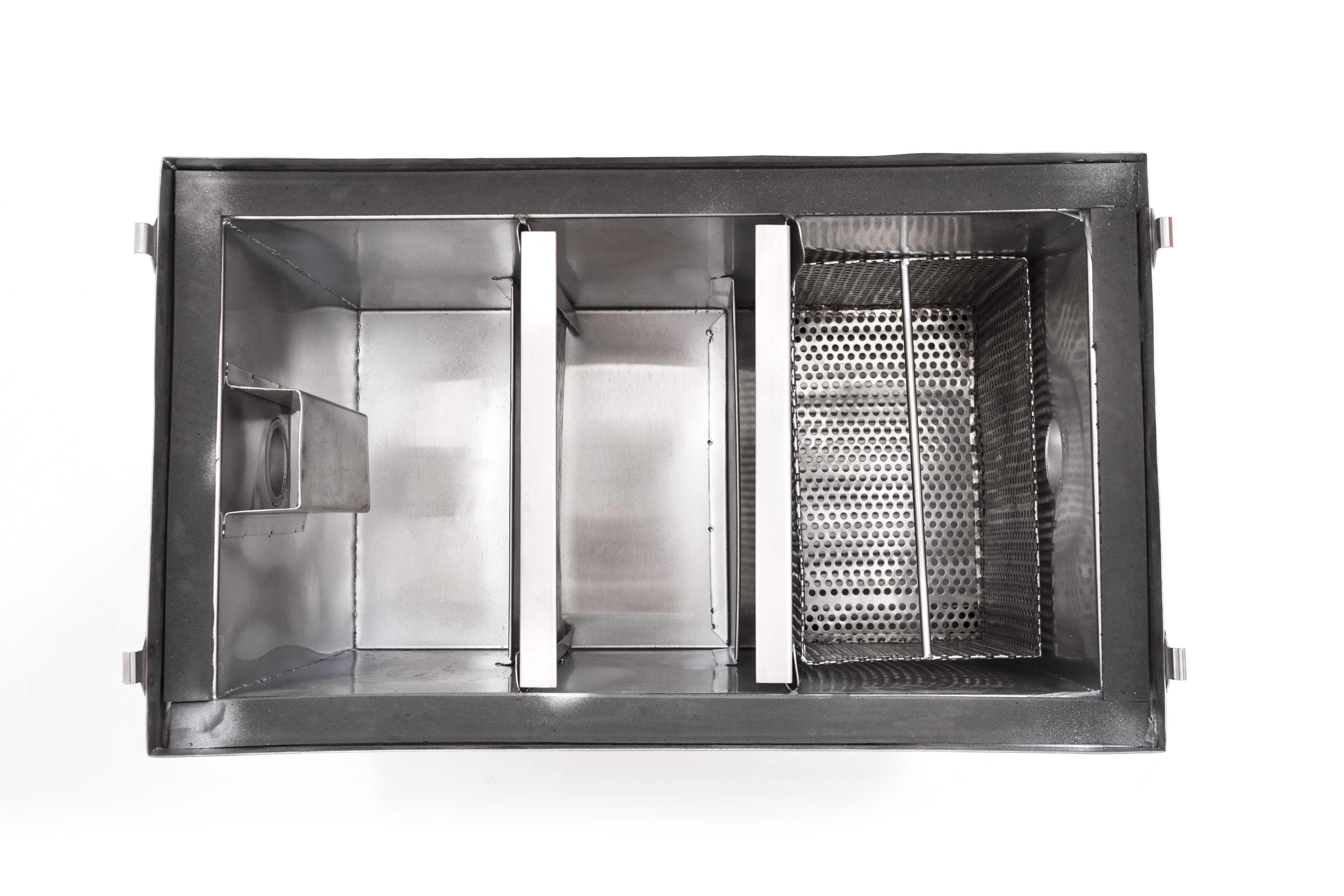 Bể tách mỡ gia đình mini - 24 lít - Inox 201 - chiều dài 40 cm