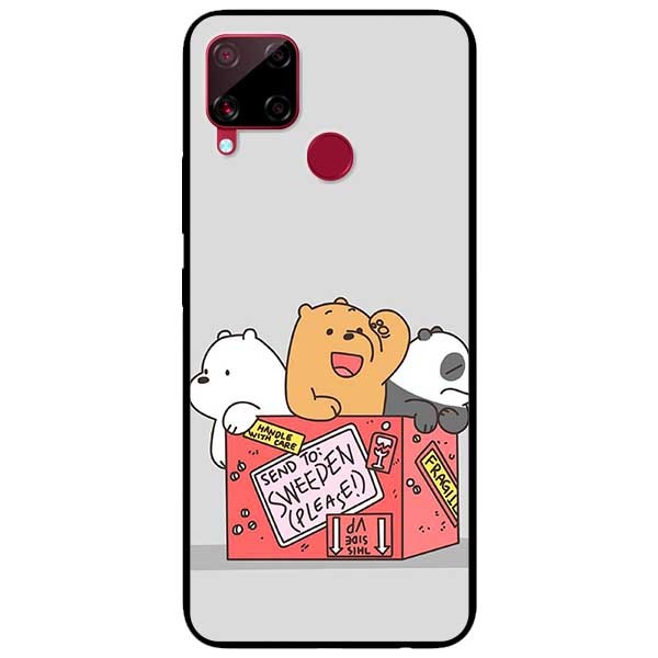 Ốp lưng dành cho Realme C15 mẫu 3 Chú Gấu 2