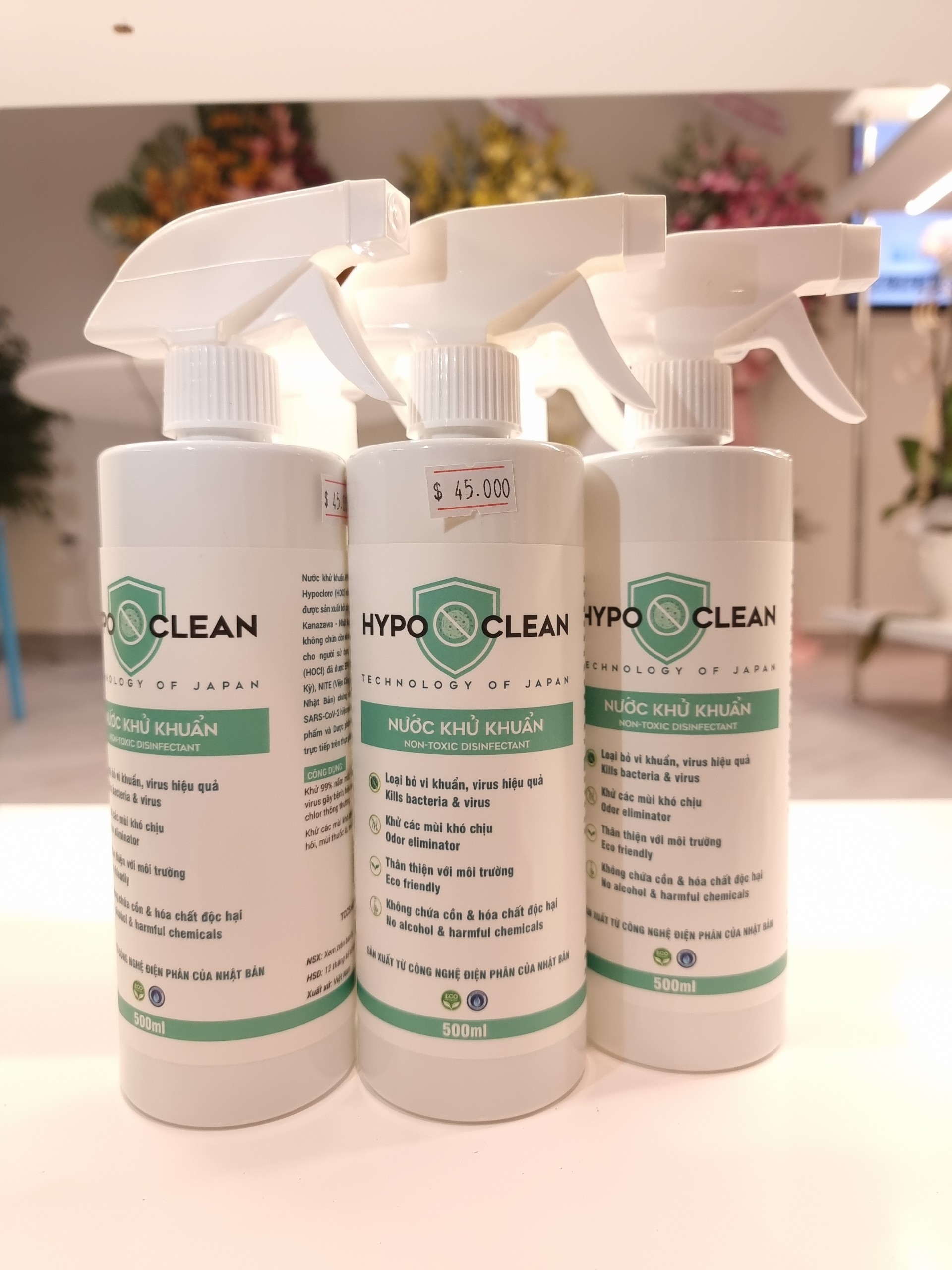 Nước Khử Khuẩn Hypo Clean