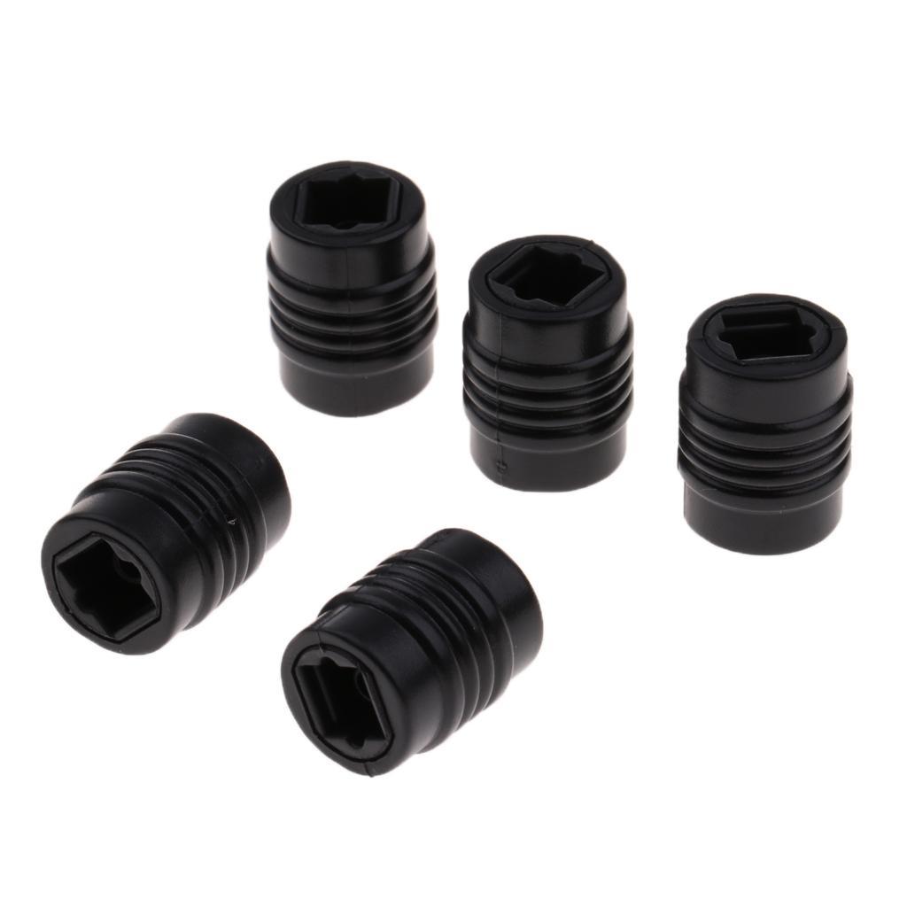 5Pcs Optical Extension Coupler Toslink Female to Female Extention Connector