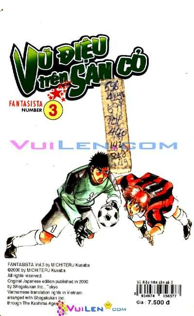 vũ điệu trên sân cỏ - fantasista chapter 3 184