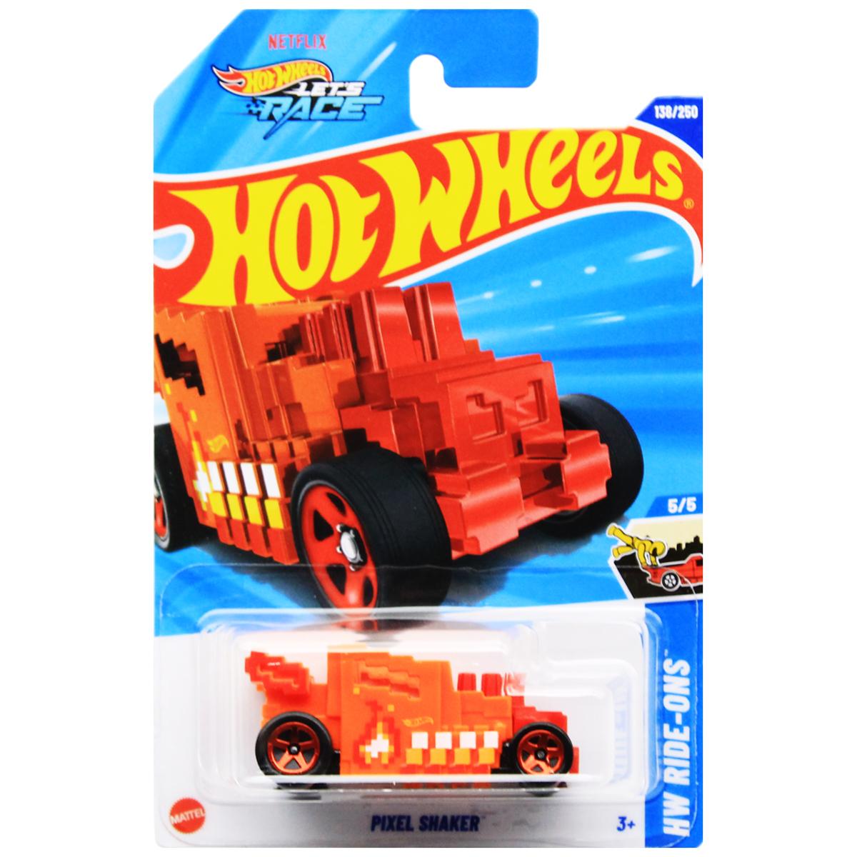 Siêu Xe Hot Wheels C4982 - 138/250 - Pixel Snaker (Mẫu Sản Phẩm Giao Ngẫu Nhiên)