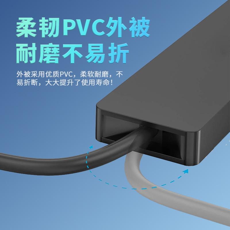 Bộ mở rộng USB 4 trong 1 đặc biệt Bộ chia Hub đa chức năng Đế cắm mở rộng 4 cổng Hub chuyển máy tính Đế cắm