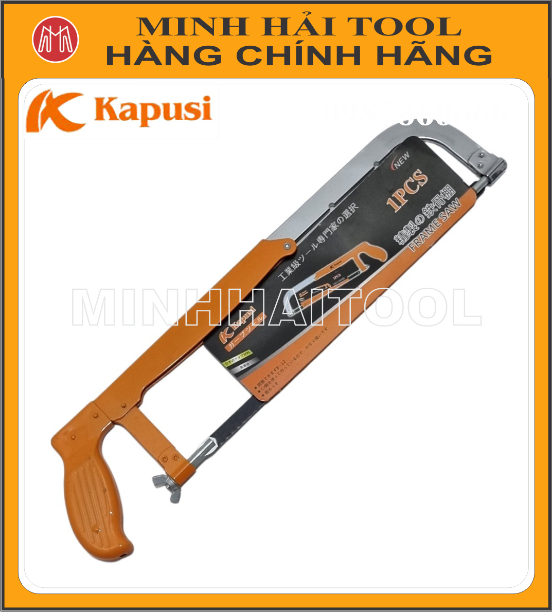 Cưa sắt cầm tay cao cấp Kapusi Japan K0455