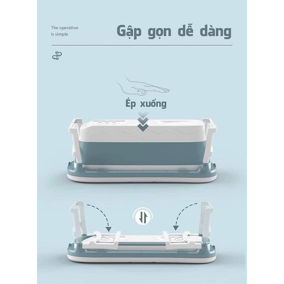 Bồn Tắm Gấp Gọn Thông Minh Seka SK02 - Hàng Chính Hãng