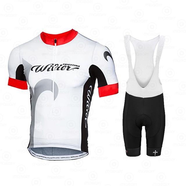 2023 Áo xe đạp WILIER Bộ quần áo xe đạp thoáng khí cưỡi ropa ciclismo quần áo xe đạp mới tay áo dài tay Color: 8 Size: XS