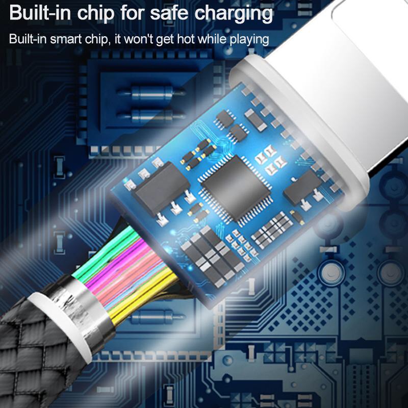 Cáp Wiwu Elite Data Cable ED-102 Dành Cho Giao Diện USB Sang Micro USB Chống Kéo, Không Cuộn Dây, Bền - Hàng Chính Hãng