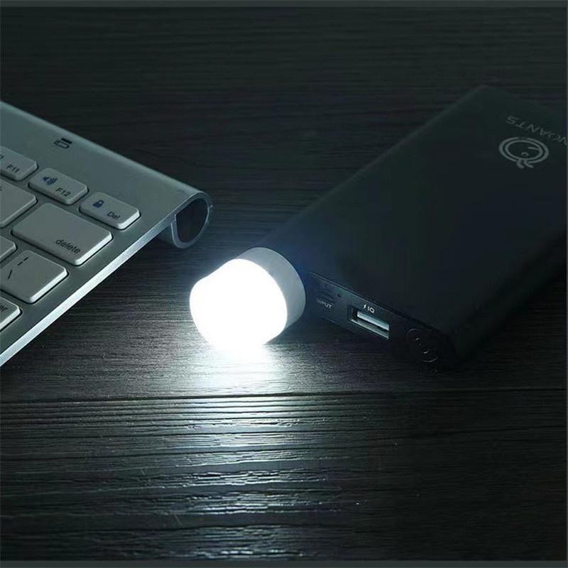 Đèn LED USB mini DUSBM1, đèn ngủ đọc sách, bảo vệ mắt đèn phù hợp với củ sạc, laptop và PC sử dụng cho phòng ngủ, hành lang