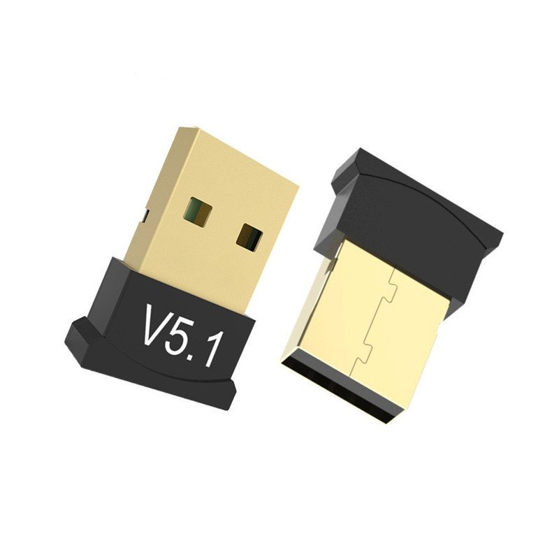 Bộ thu phát Bluetooth Dongle 5.3 Vinetteam- Thiết bị thu phát nhạc không dây Nano USB 5.3 Bluetooth hỗ trợ cho Laptop, Máy tính để bàn - hàng chính hãng