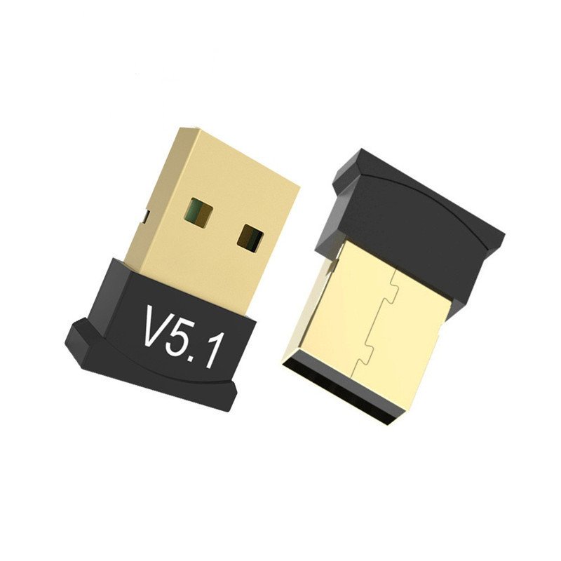 VINETTEAM USB Bluetooth 5.0 cho PC -USB Bluetooth Máy tính kết nối 20m - Hàng Nhập Khẩu