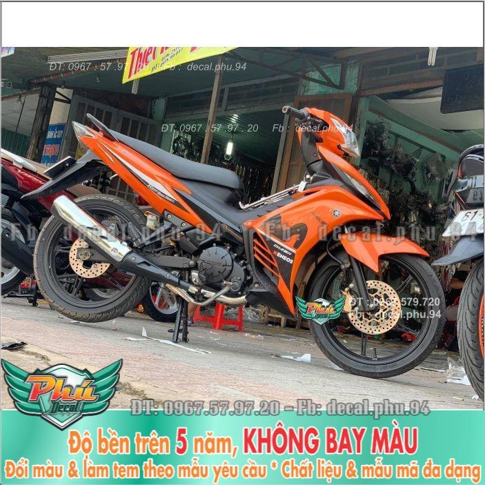 Tem rời Exciter 135 Movistar Cam đen  -1