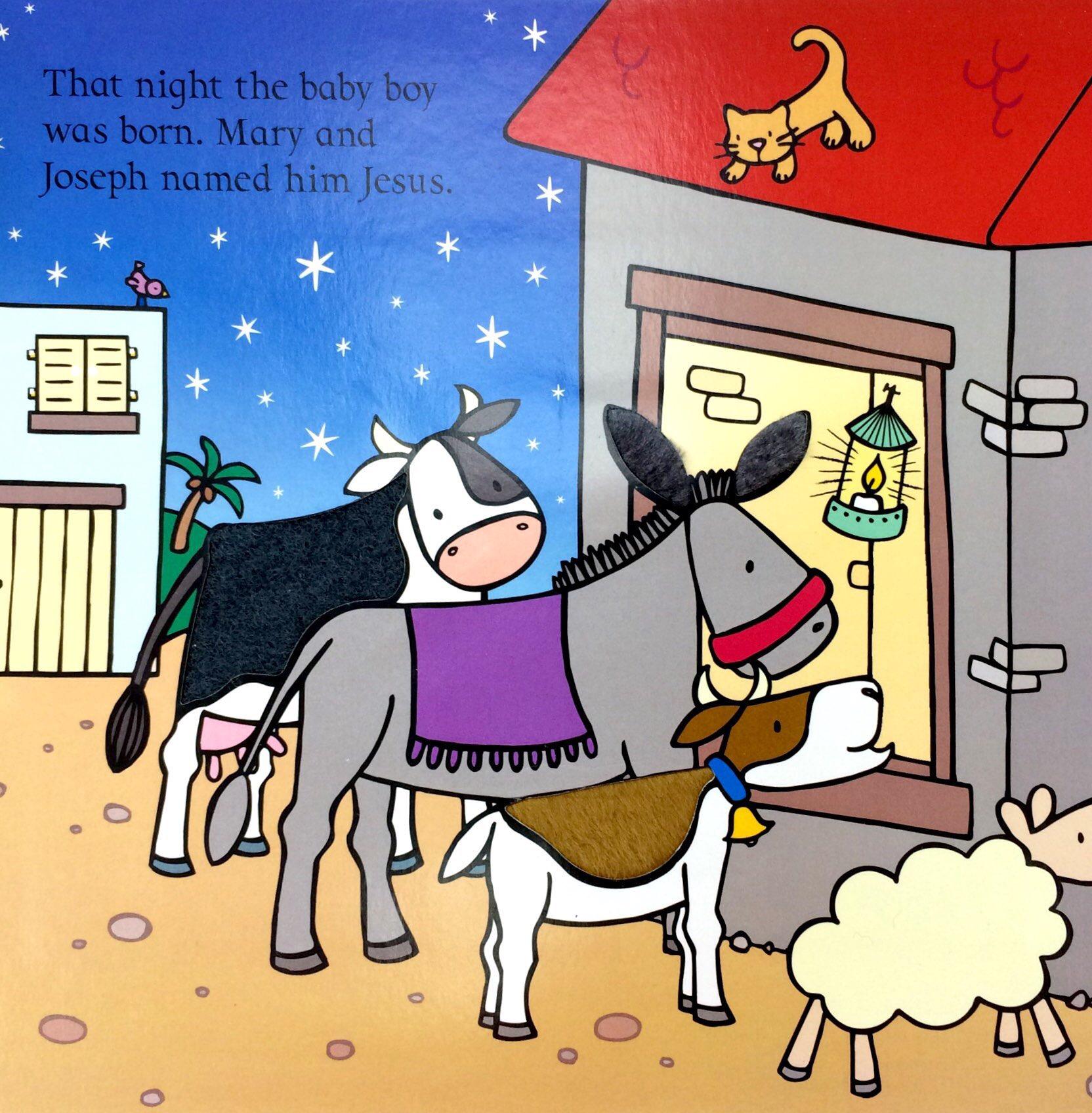 Touchy-Feely The Nativity (Board book)