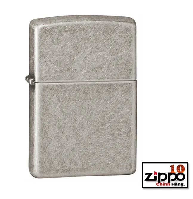 Bật lửa Zippo 28973 Armor Antique Silver Plate [bạc giả cổ] - Chính hãng 100%