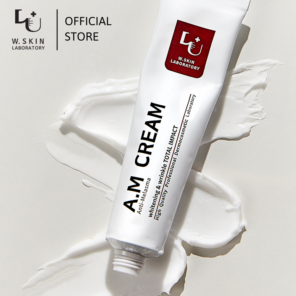 Kem dưỡng da làm mờ thâm nám W.SKIN LABORATORY A.M CREAM (Anti-Melasma) 50ml