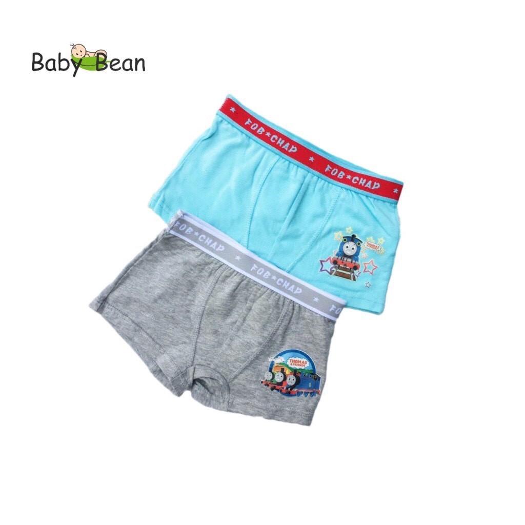 Set 3 chiếc quần Chíp Đùi Thun Cotton Bé Trai BabyBean (3 Màu Khác Nhau)