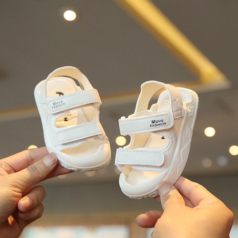 Sandal Dép Tập Đi Quai Hậu Mũi Cao Cho Bé Trai Bé Gái Move Fashion Chống Trơn Chống Vấp Cho Bé Từ 0 - 4t Tuổi