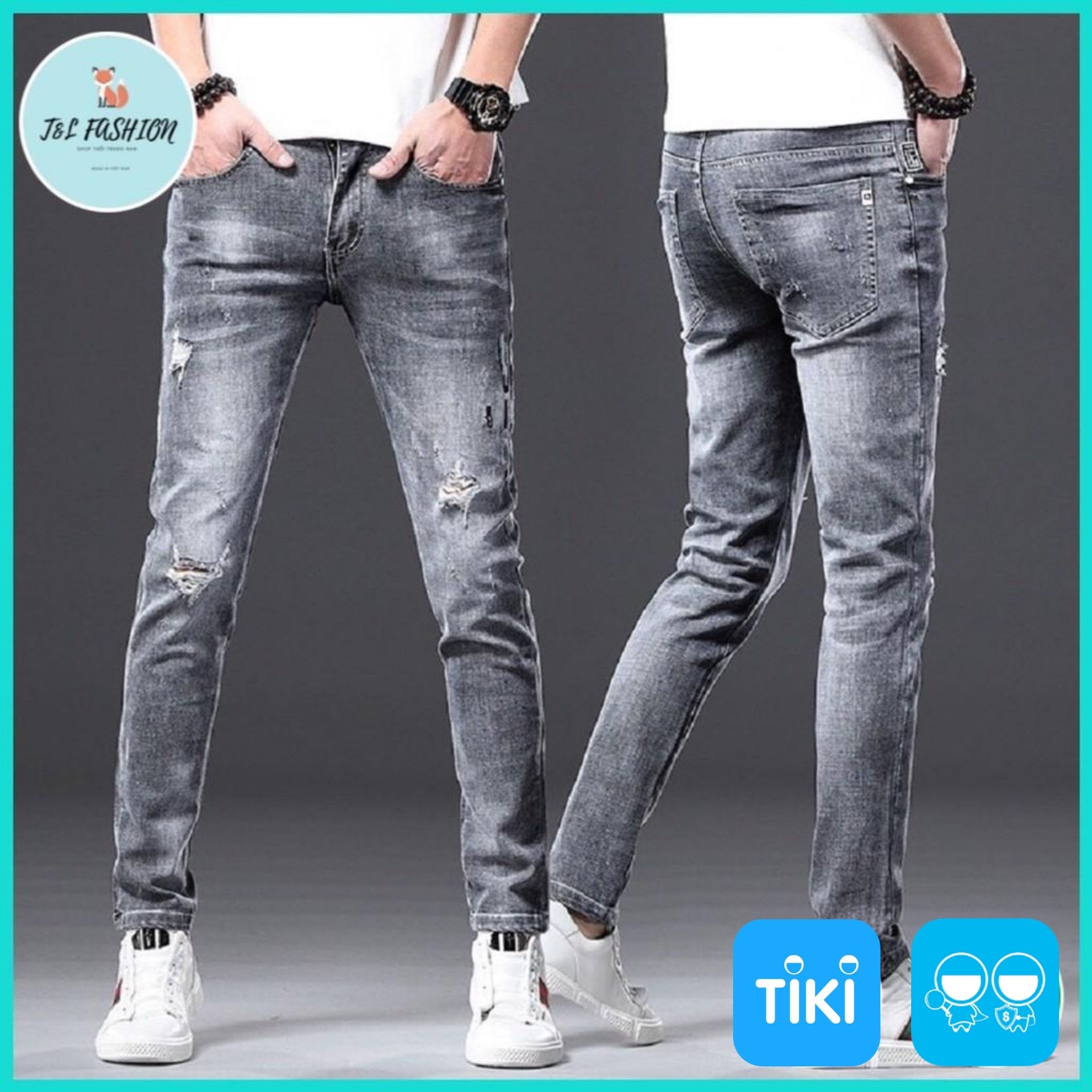 Quần Jean, Quần Bò Nam kiểu mới phong cách hot trend 2021 T&amp;L store msa21