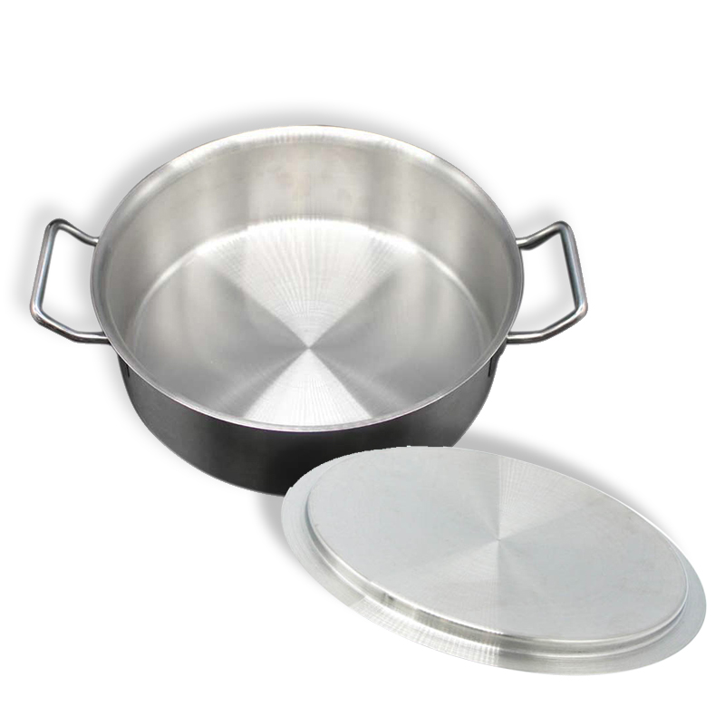 Nồi Casserole Inox Quantum 6L Đường Kính 28cm Kèm Nắp