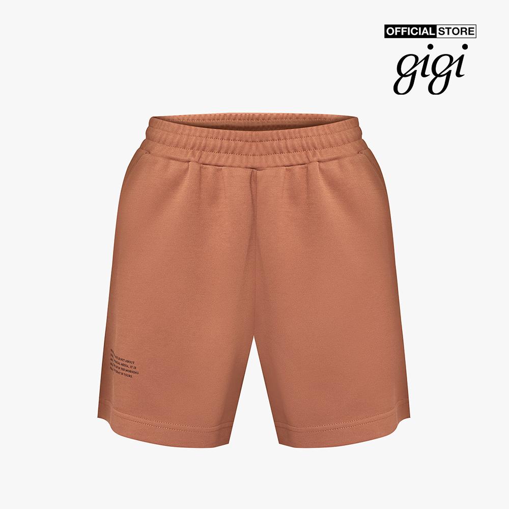 GIGI - Quần shorts nữ lưng thun năng động G3406S211408