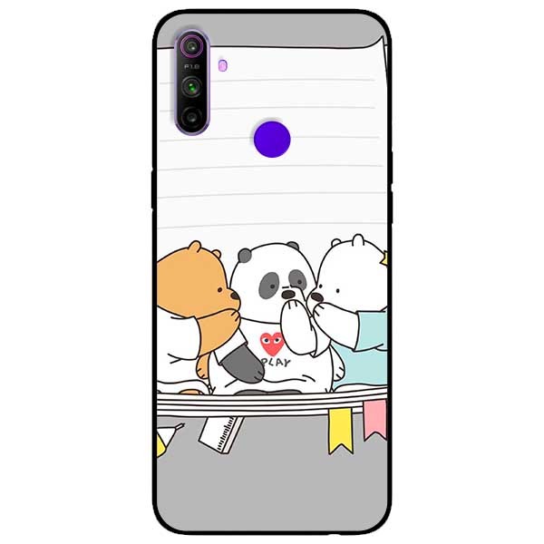 Ốp lưng dành cho Realme C3 mẫu 3 Chú Gấu 3