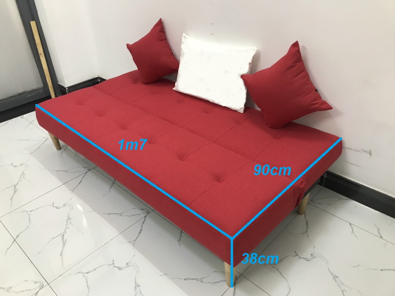 Bộ ghế sofa giường sofa bed phong khách linco15 sofa nệm, sofa ghế băng