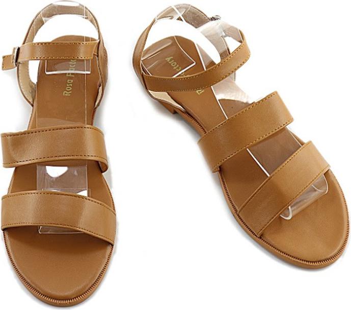 Giày Sandal Nữ Đế Bệt Quai Kép Classic