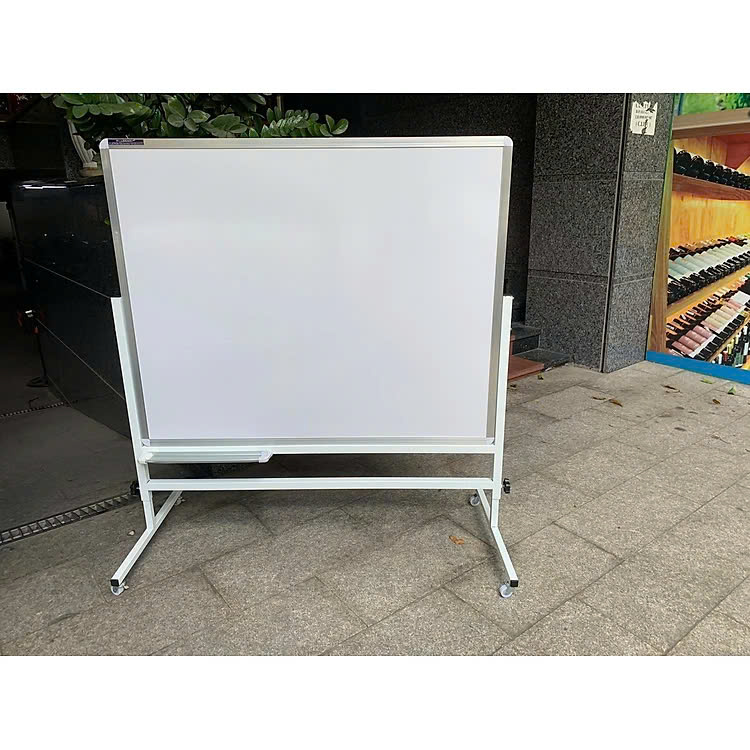 Bảng Di Động 02 Mặt Bút Lông Cao Cấp GreenlamTrắng trơn - Kích thước 80x120cm