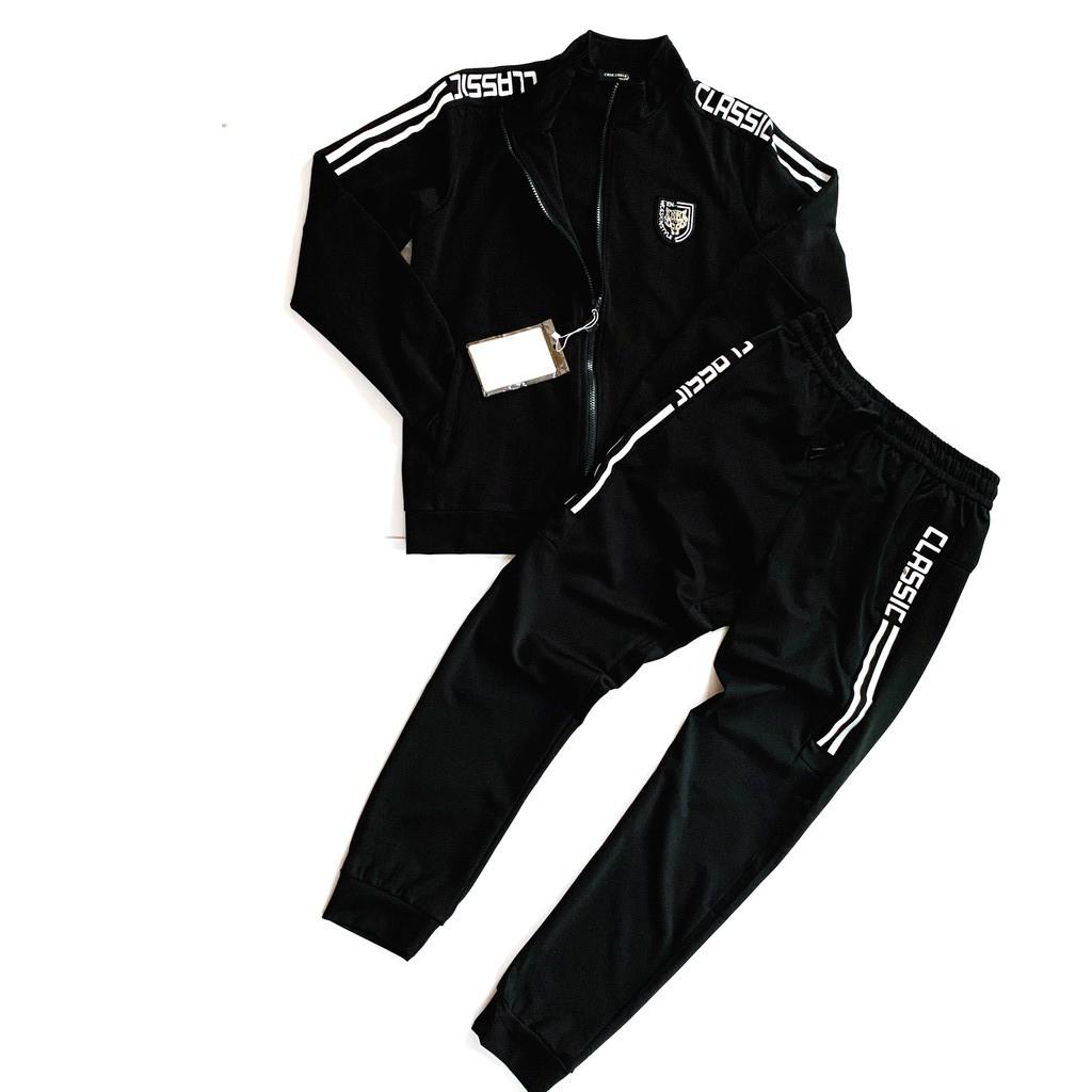 Bộ Thể Thao Nam Mới Nhất 2020 Khóa Kéo