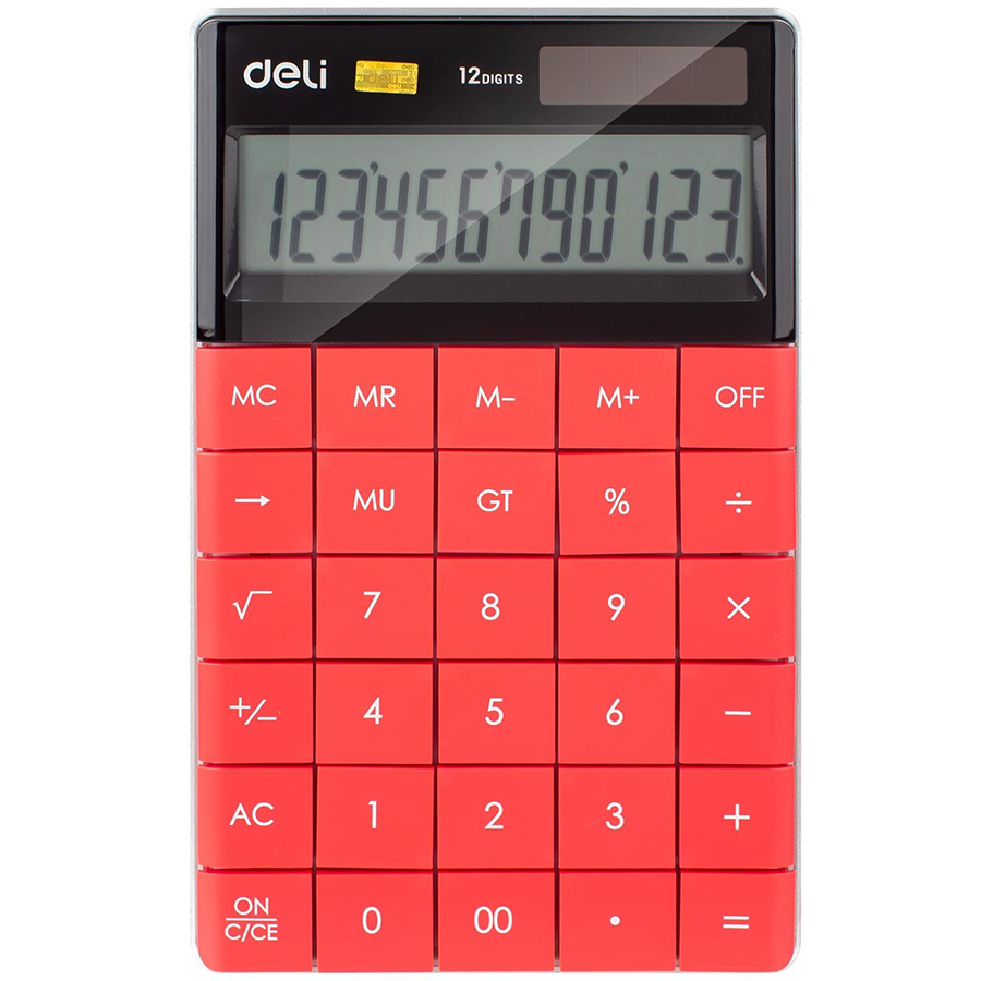 Máy Tính Touch 12 Số Deli 1589