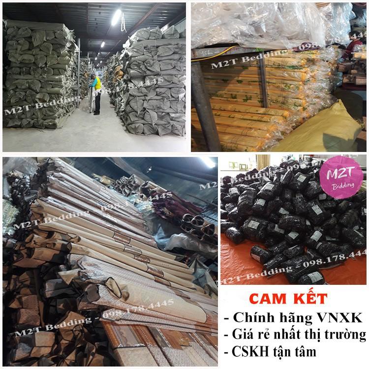 Chiếu điều hòa sợi mây Cao cấp mát mềm mịn thoáng khí - chiếu trải giường đủ kích thước 1m2, 1m5, 1m6, 1m8, 2m2