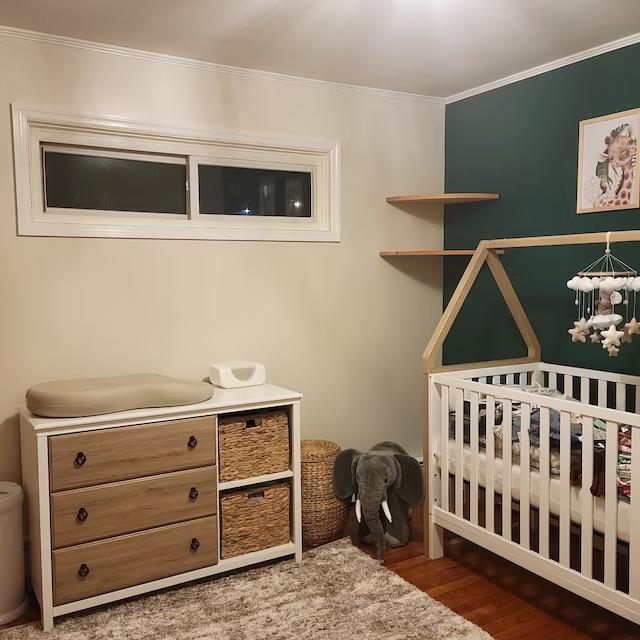 Kệ gỗ tự nhiên treo tường, kệ góc tam giác vuông, kệ để đồ trang trí, decor vintage