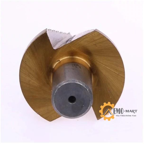 Mũi khoan tháp 5-35mm ️ Thép HSS4241 phủ titanium - Các bước khoan từ 5 đến 35 - Trục 13mm