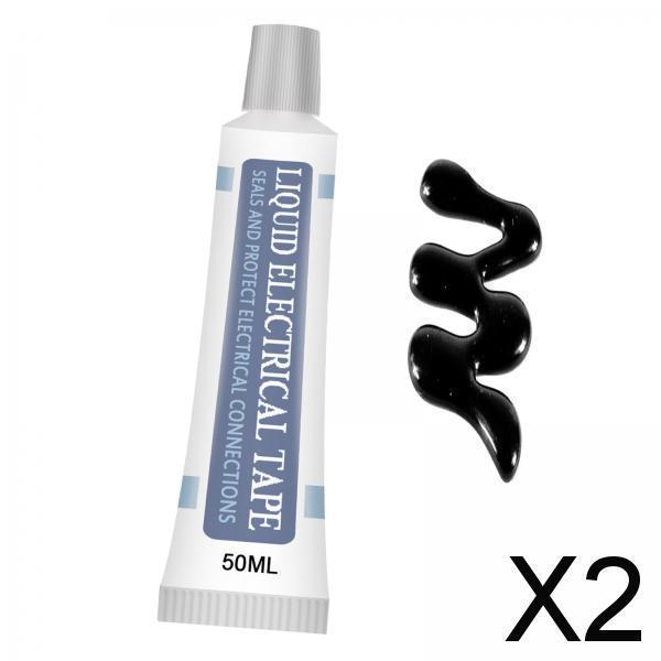2x Welding Cold Weld Bonding Glue AB Casting Bottles Black 50ml