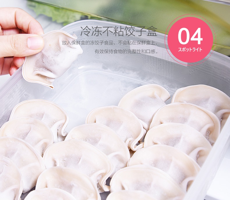 Combo 04 hộp lạnh kiểu chữ nhật 2 lít hàng nội địa Nhật Bản K.151#