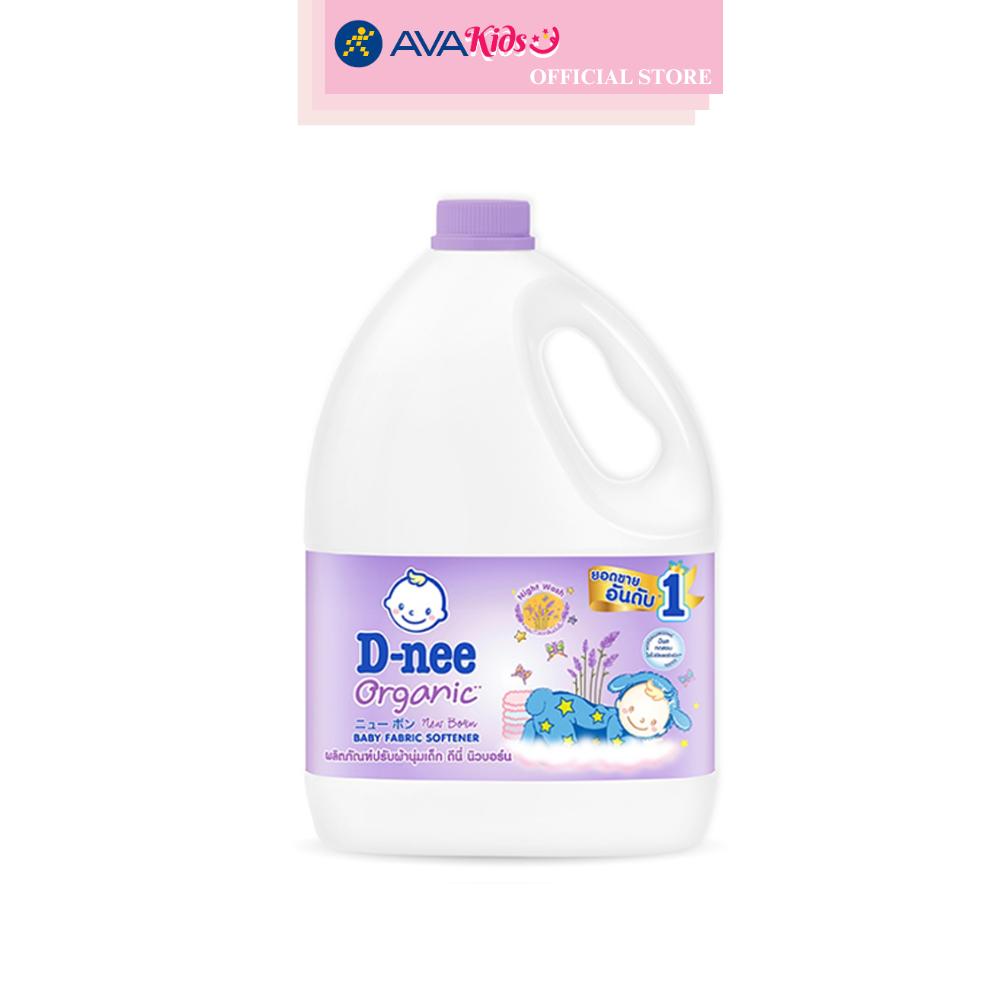 Nước xả quần áo cho bé D-nee Tím hương trái cây can 2.8 lít - Giao bao bì ngẫu nhiên