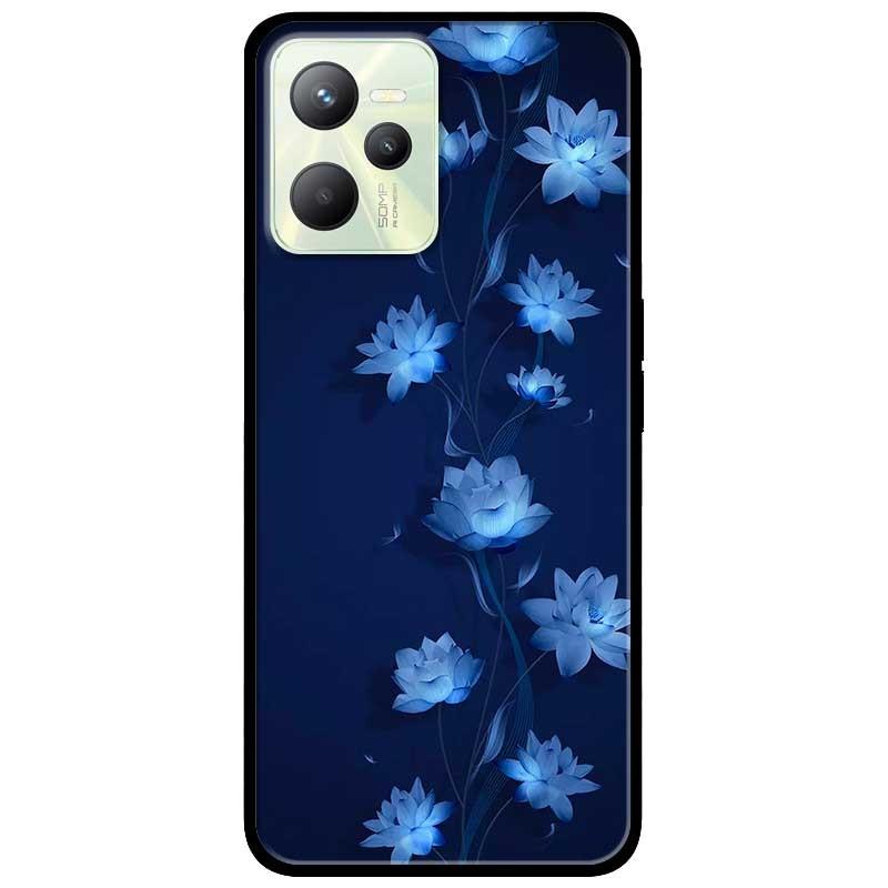 Ốp lưng dành cho Realme C35 - Realme Narzo 50A Prime mẫu Sen Xanh